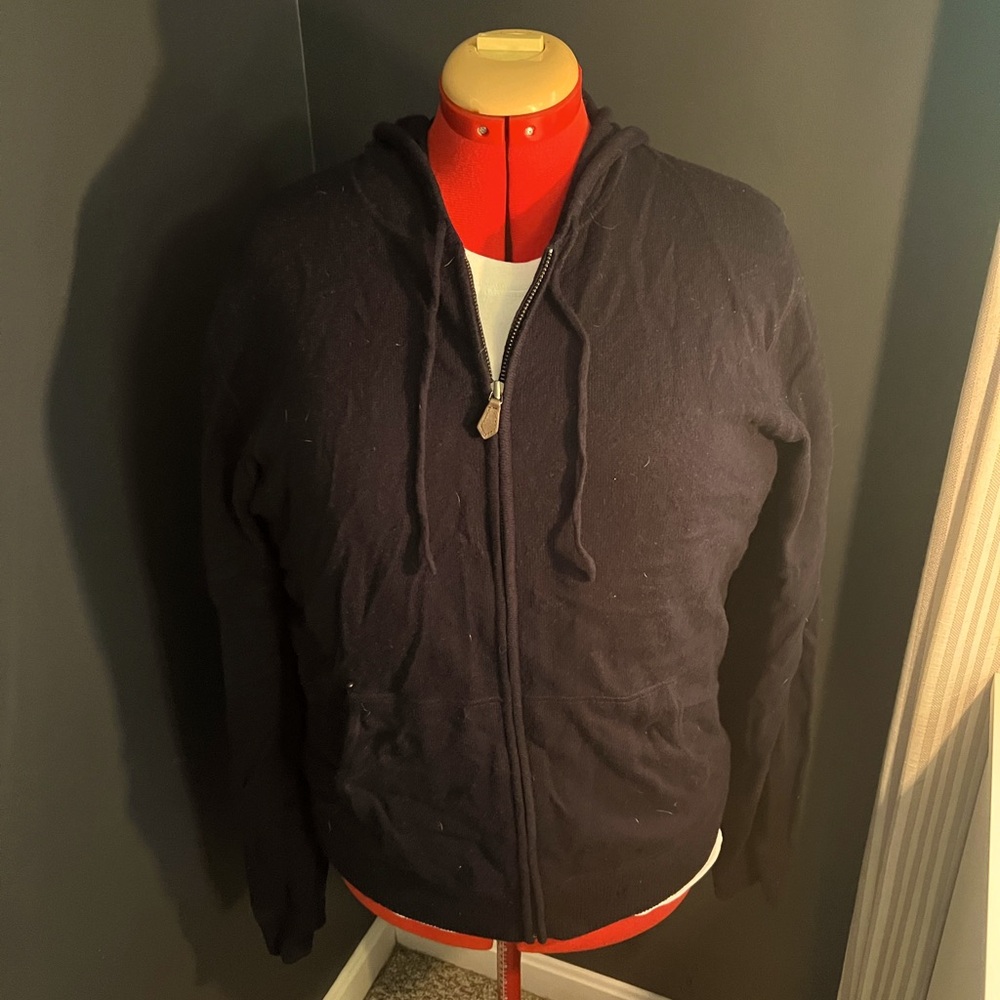 Bloomingdale men’s cashmere sweater large